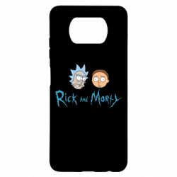 Чехол для Xiaomi Poco X3 Рик и Морти - PrintSalon