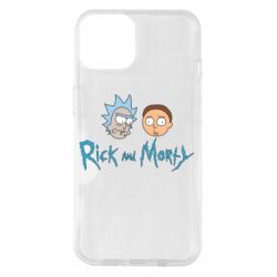 Чехол для iPhone 14 Рик и Морти