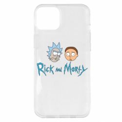 Чехол для iPhone 14 Plus Рик и Морти - PrintSalon