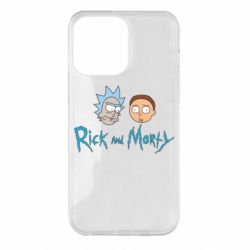 Чехол для iPhone 14 Pro Max Рик и Морти - PrintSalon