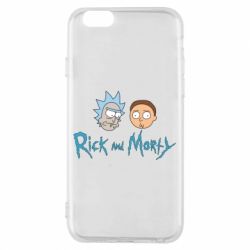 Чехол для iPhone 6/6S Рик и Морти - PrintSalon
