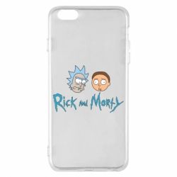 Чехол для iPhone 6 Plus/6S Plus Рик и Морти - PrintSalon