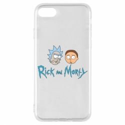 Чехол для iPhone 8 Рик и Морти - PrintSalon
