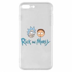 Чехол для iPhone 8 Plus Рик и Морти - PrintSalon