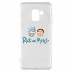 Чехол для Samsung A8 2018 Рик и Морти - PrintSalon