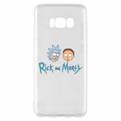 Чехол для Samsung S8 Рик и Морти - PrintSalon