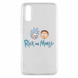 Чехол для Huawei P20 Рик и Морти - PrintSalon