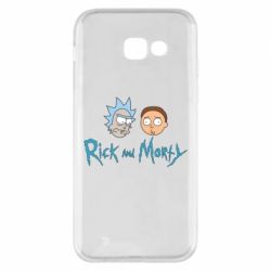 Чехол для Samsung A5 2017 Рик и Морти