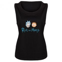 Женская майка Рик и Морти - PrintSalon
