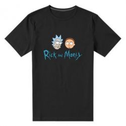 Мужская футболка премиум Рик и Морти - PrintSalon