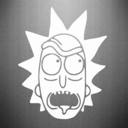 Наклейка Рик - PrintSalon