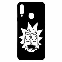 Чехол для Samsung A20s Рик - PrintSalon