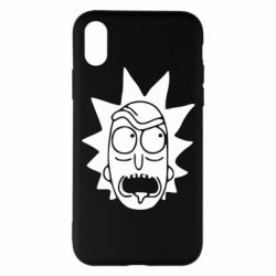 Чехол для iPhone X/Xs Рик - PrintSalon
