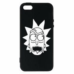 Чехол для iPhone5/5S/SE Рик - PrintSalon
