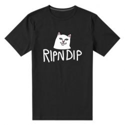 Мужская футболка премиум Ripndip and cat - PrintSalon
