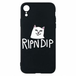 Чехол для iPhone XR Ripndip and cat - PrintSalon