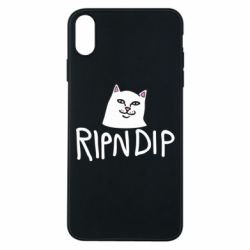 Чехол для iPhone Xs Max Ripndip and cat - PrintSalon