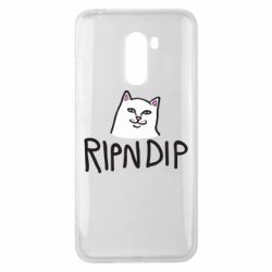 Чехол для Xiaomi Pocophone F1 Ripndip and cat - PrintSalon
