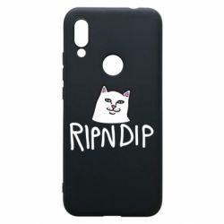 Чехол для Xiaomi Redmi 7 Ripndip and cat - PrintSalon