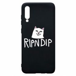 Чехол для Samsung A70 Ripndip and cat - PrintSalon