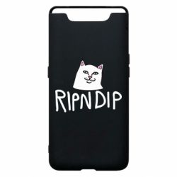 Чехол для Samsung A80 Ripndip and cat - PrintSalon