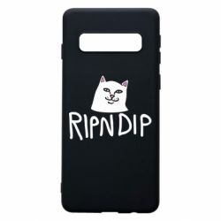 Чехол для Samsung S10 Ripndip and cat - PrintSalon