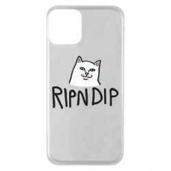 Чехол для iPhone 11 Ripndip and cat - PrintSalon
