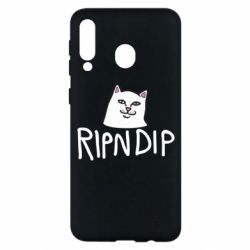 Чехол для Samsung M30 Ripndip and cat - PrintSalon