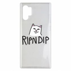 Чехол для Samsung Note 10 Plus Ripndip and cat