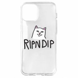 Чехол для iPhone 12 mini Ripndip and cat - PrintSalon