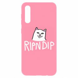 Чехол для Samsung A50 Ripndip and cat - PrintSalon