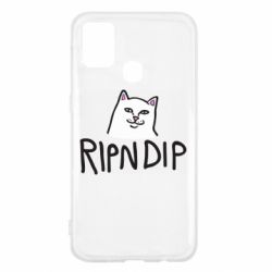 Чехол для Samsung M31 Ripndip and cat - PrintSalon