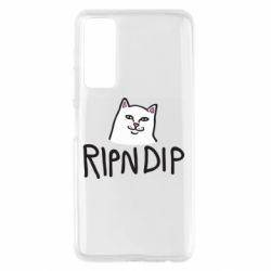 Чехол для Huawei P Smart 2021 Ripndip and cat - PrintSalon