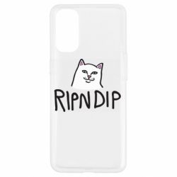 Чехол для Oppo Reno 4 Ripndip and cat - PrintSalon