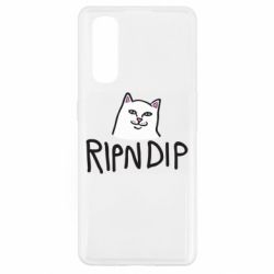 Чехол для Oppo Find X2 Ripndip and cat - PrintSalon