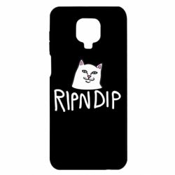 Чехол для Xiaomi Redmi Note 9S/9Pro/9Pro Max Ripndip and cat - PrintSalon