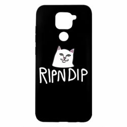 Чехол для Xiaomi Redmi Note 9/Redmi 10X Ripndip and cat - PrintSalon