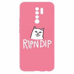Чехол для Xiaomi Redmi 9 Ripndip and cat - PrintSalon