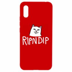 Чехол для Xiaomi Redmi 9a Ripndip and cat - PrintSalon