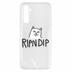 Чехол для Realme 6 Ripndip and cat - PrintSalon