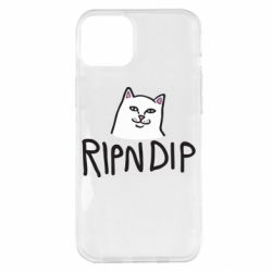 Чехол для iPhone 14 Plus Ripndip and cat - PrintSalon