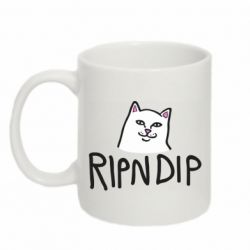 Чашка 320ml Ripndip and cat