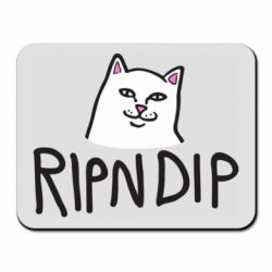 Коврик для мыши Ripndip and cat - PrintSalon