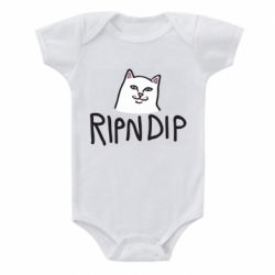 Детский бодик Ripndip and cat - PrintSalon