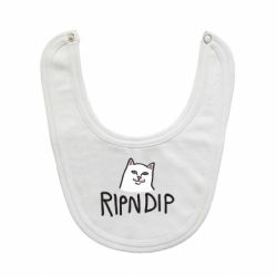 Слюнявчик  Ripndip and cat - PrintSalon