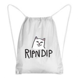Рюкзак-мешок Ripndip and cat - PrintSalon
