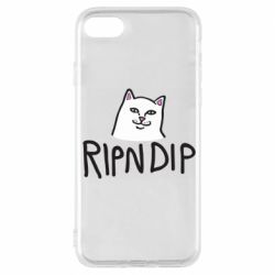 Чехол для iPhone 7 Ripndip and cat - PrintSalon