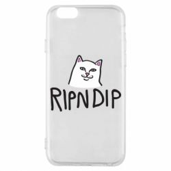 Чехол для iPhone 6/6S Ripndip and cat - PrintSalon