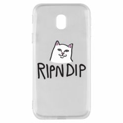 Чехол для Samsung J3 2017 Ripndip and cat - PrintSalon