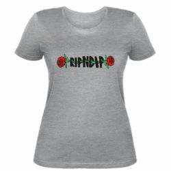 Женская футболка RipnDip rose - PrintSalon